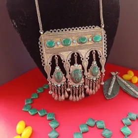 Серебро Колье/Kümyş Kolye