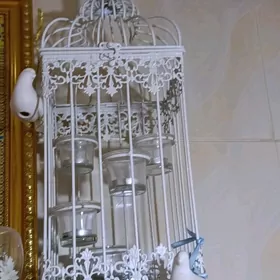 Подсвечник -клетка