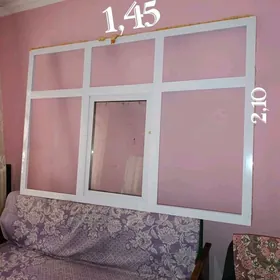 Алюминиевы окно