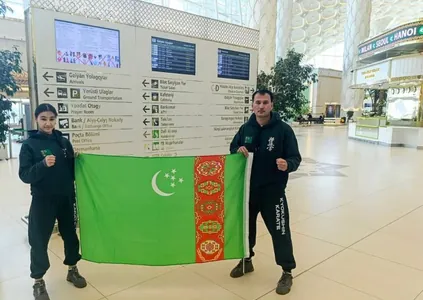Türkmenistanly karateçi Ýaponiýanyň Maebasi şäherinde dünýä çempionatynda çykyş eder
