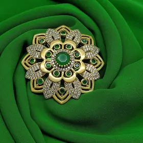 Hürrem kümüş broşga