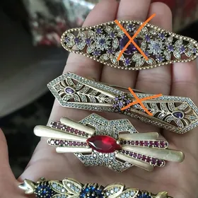 Hürrem kümüş broşga