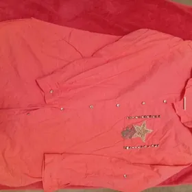 рубашка хб караловый цвет