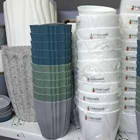 горшки разные