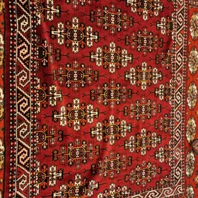 редкий ковер ручной работы