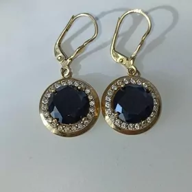 золотые серьги