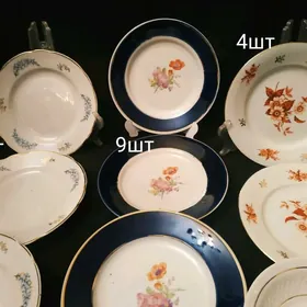 тарелки разные