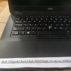 noutbook dell i7 6 pokol