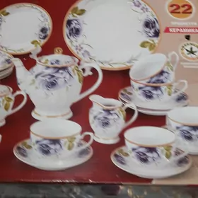 Чайный набор 22 предмета