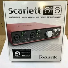Ses kart Focusrite Scarlett
