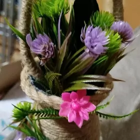 декор цветы