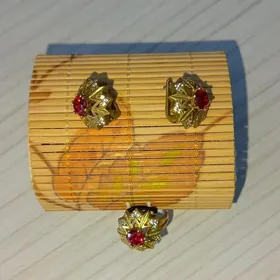 Серебряный комплект