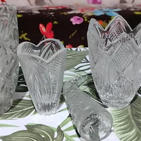 хрустальные вазы