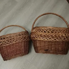 плетеные корзины
