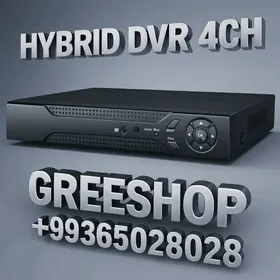 HYBRID DVR RECORDER CAMERA 4CH