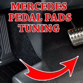 Новые накладки на педали Мерседес OE