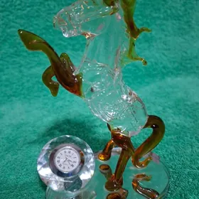 Стеклянная статуэтка "Лошадь