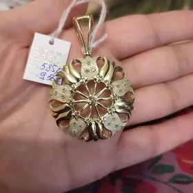 Kulon gyzyl/Кулон золотой