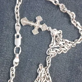крест цепочка