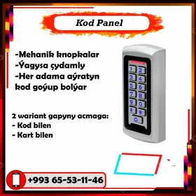  Kameralar we Domofonlar 