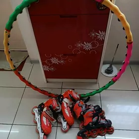 ролики ,обруч для похудения