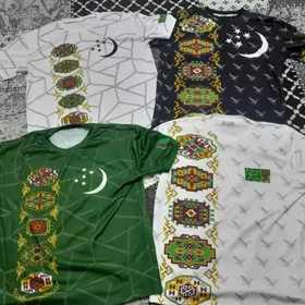 Turkmenistan Futbolka.3xL.