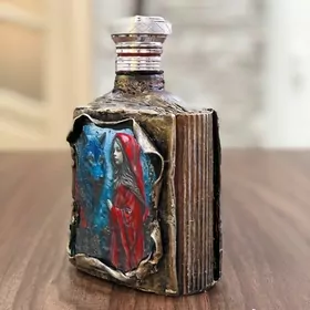 Бутылки с декором