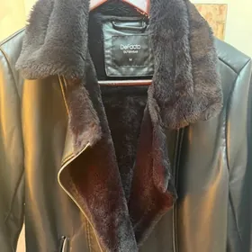 кожанка дубленка