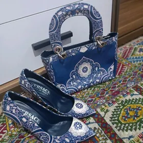 Версачи сумка, туфли