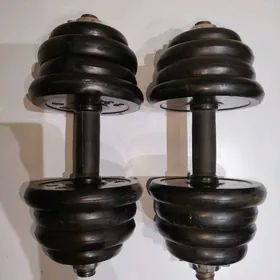 Гантели по 10 кг (20 кг-ПАРА)