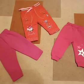 Штанишки теплые на девочку