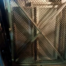 Ворота из сетки рабица