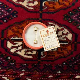 детские серьги