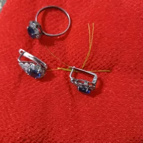 Серебро. комплект