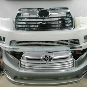 Бампер, фара