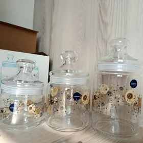 графин,банки, ystakan luminarc