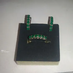 серебро комплект -kumuş