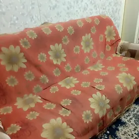 Покрывало на диван и кресло