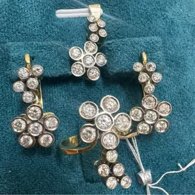 Gyzyl Brilliant Komplekt