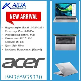 ACER ASPIRE LITE 16 I3-1305U