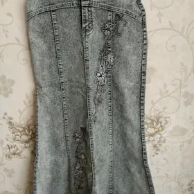 юбка джинсовая