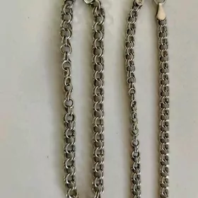 Серебро цепочка браслет