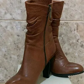 СКИДКИ!! КОЖАНАЯ ОБУВЬ/САПОГИ.