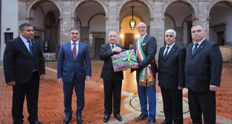 Türkmenistanyň ylmy wekiliýeti Rimde möhüm senelere bagyşlanan çärelere gatnaşdy