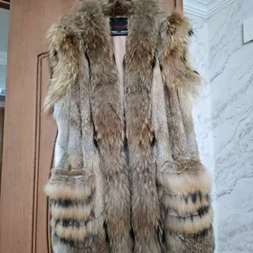 Меховая Шуба Безрукавка