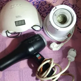 маникюр лампа,фен