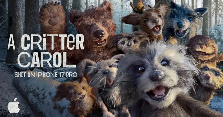 Apple выпустила праздничную рекламу, снятую на iPhone 17 Pro