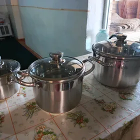 кастрюли из  нержавейки