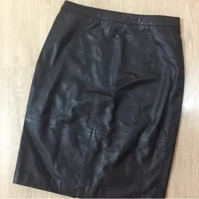 Кожаная юбка