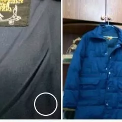 пуховик размер Lмужской